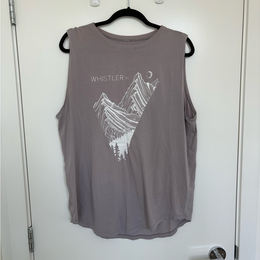 Lululemon Brunswick Muscle Tee Whistler Size 12
